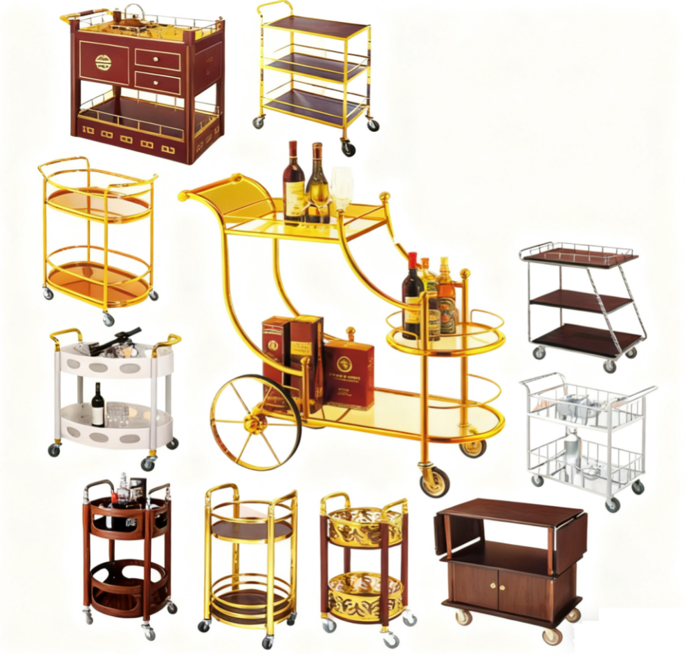 Hotel Food Service Cart-3
