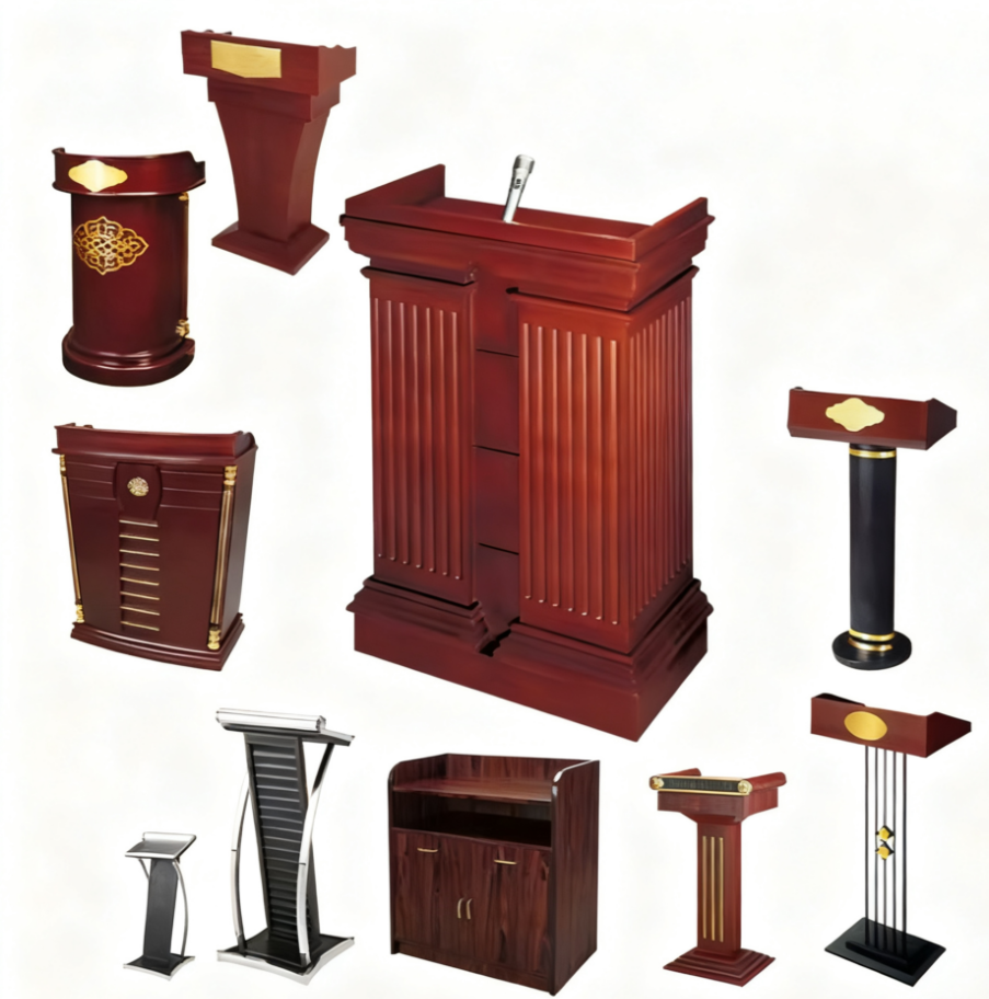 Podium Church Lectern Stands Pulpit Meeting Speech-1